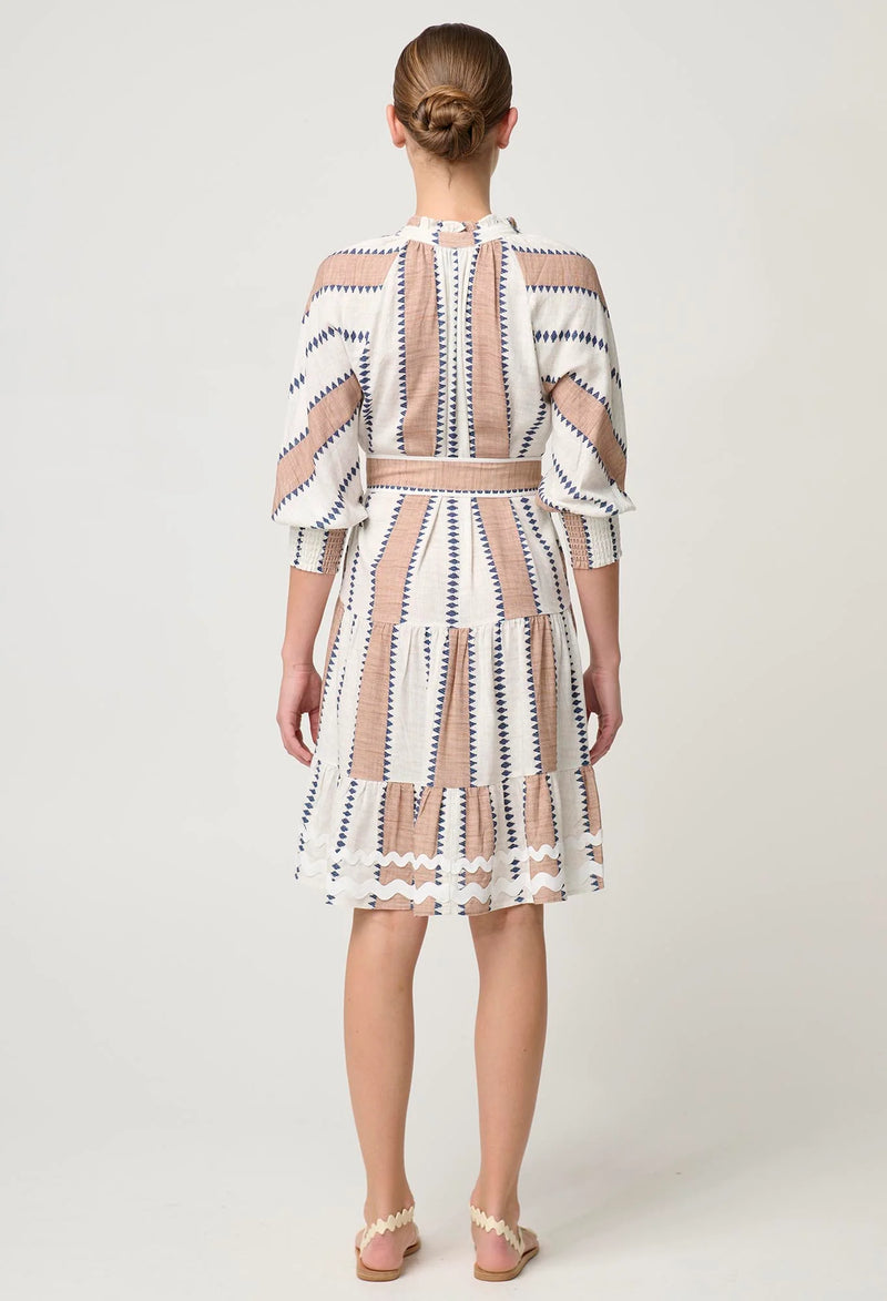 Sanibel Dress | Cayman Stripe