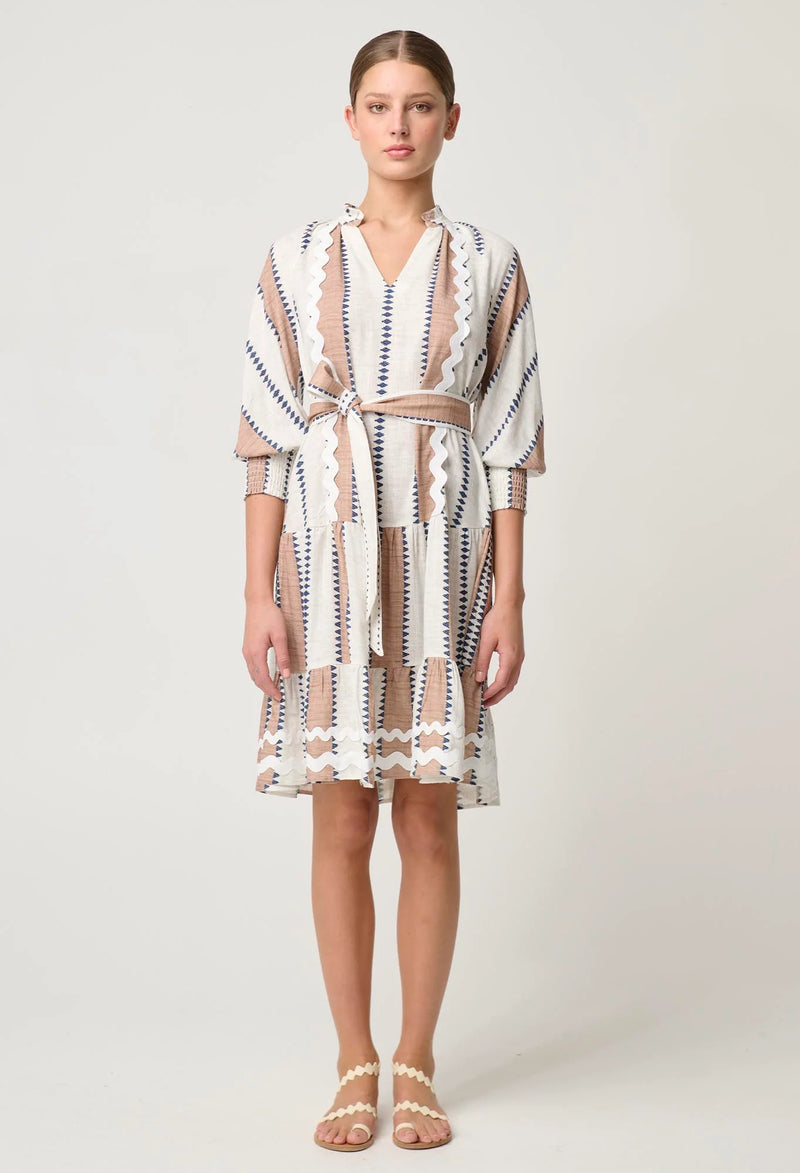 Sanibel Dress | Cayman Stripe