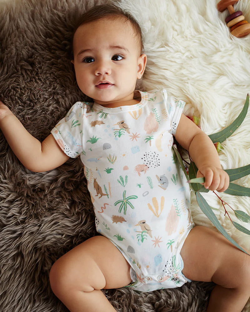 Short Sleeve Bodysuit | Outback Dreamers