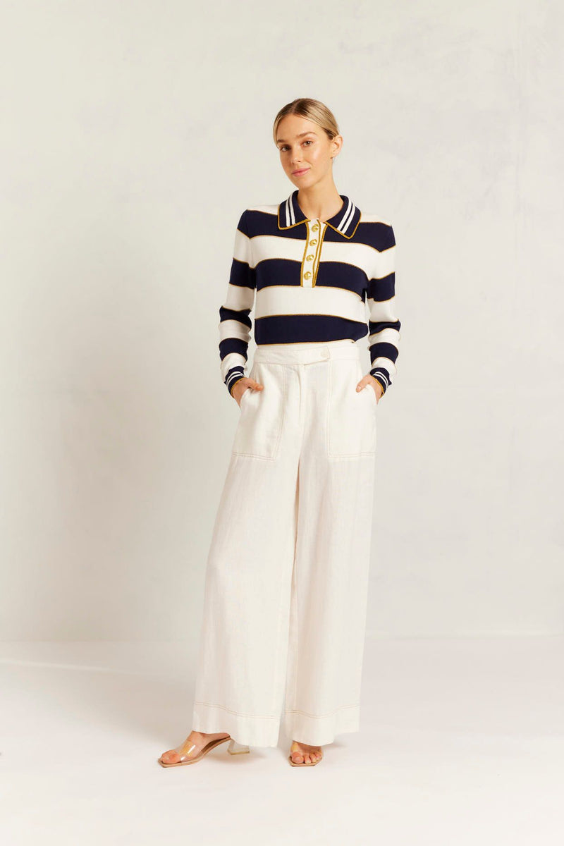 Clio Pant | Ivory