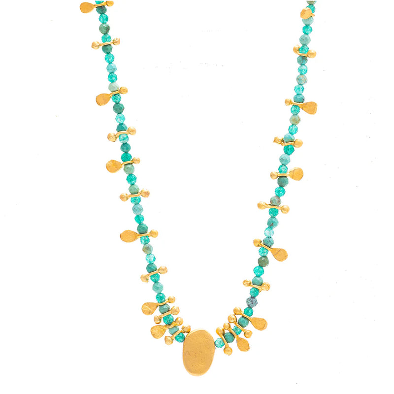 Turquoise & Green Aventurine necklace