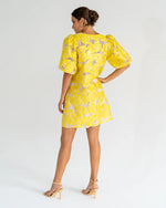 Rochelle Mini Dress | Sunglow Yellow