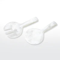 Short Handle Resin Salad Servers