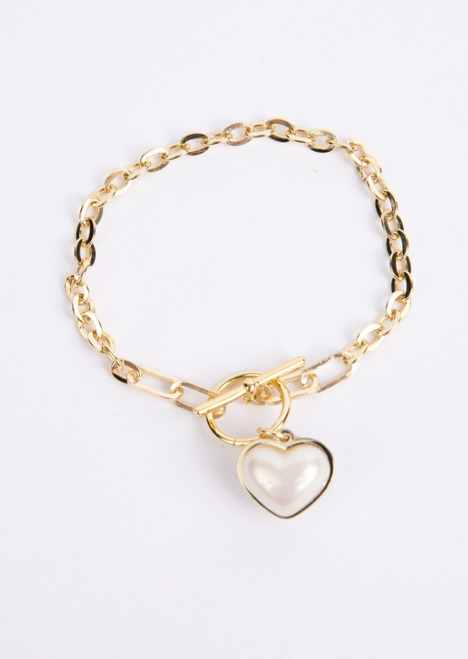 Adore Bracelet | Pearl & Gold