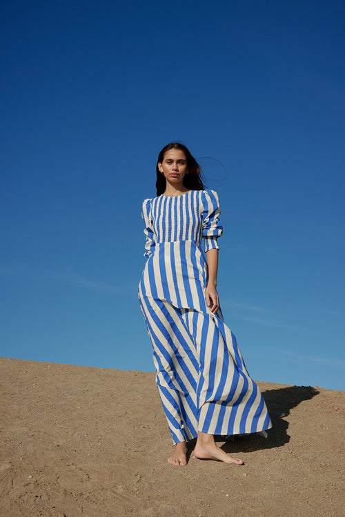 Sadie Dress Pacific Stripe