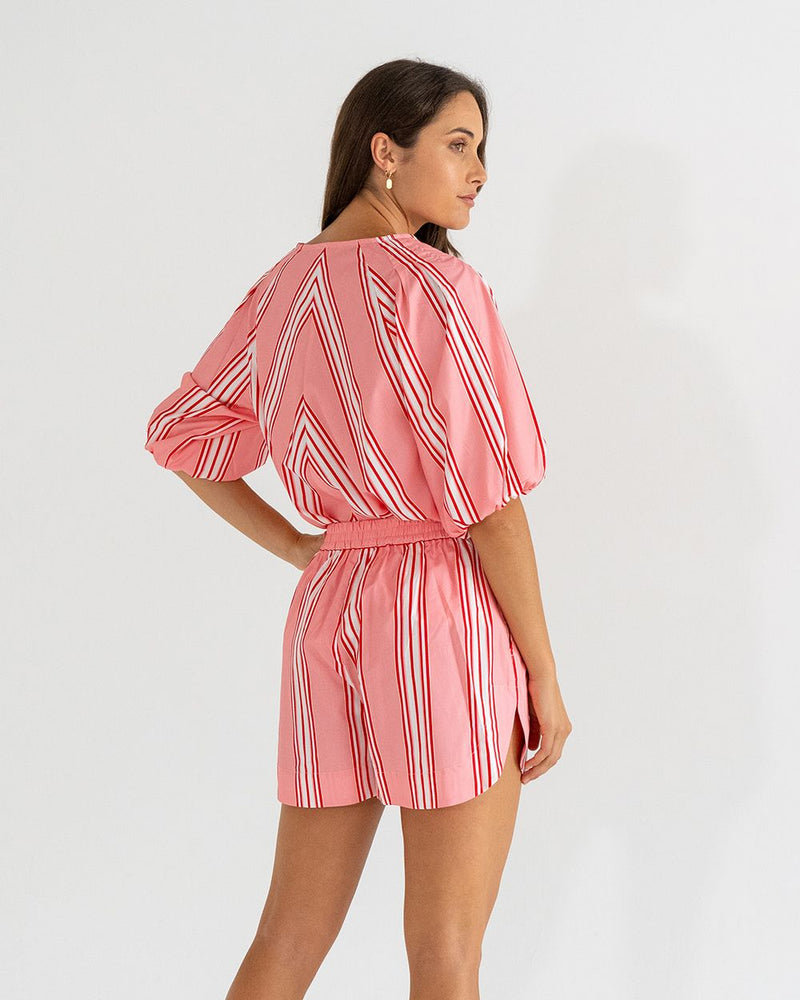 Geneva Top | Candy Stripe