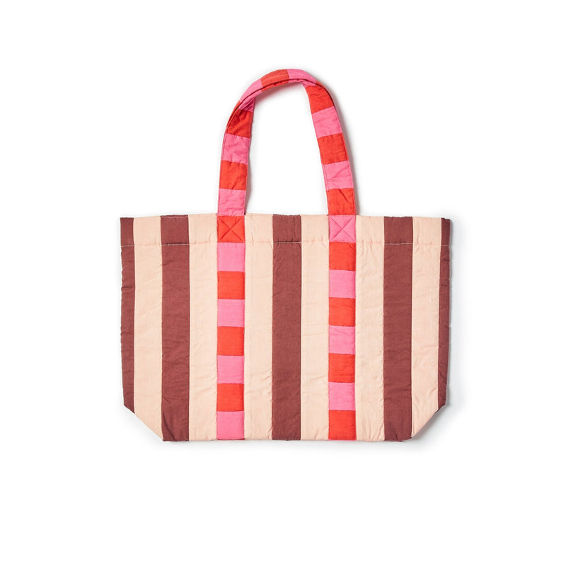 Large Quilted Tote Bag