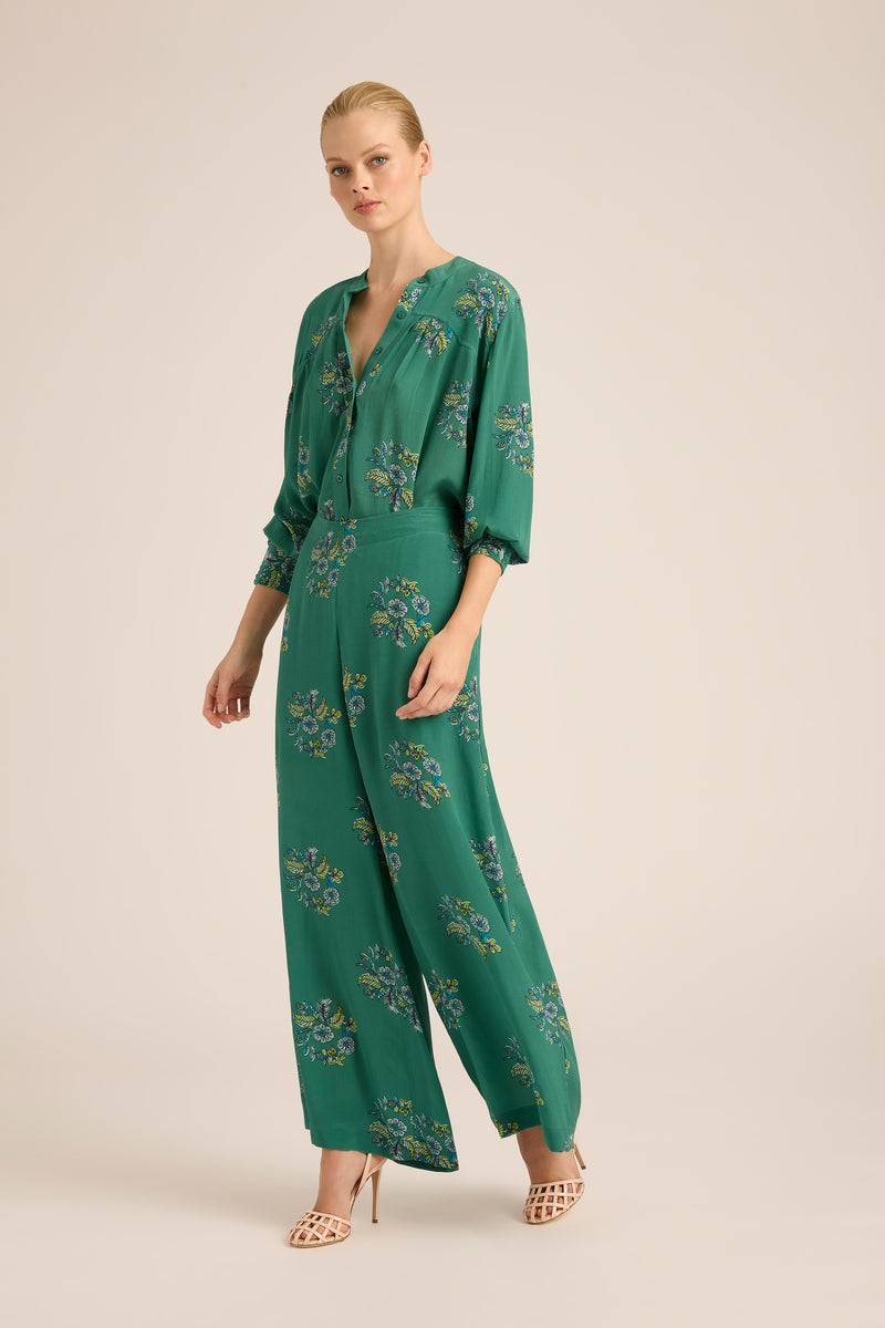 Palazzo Pant | Wreath Mint