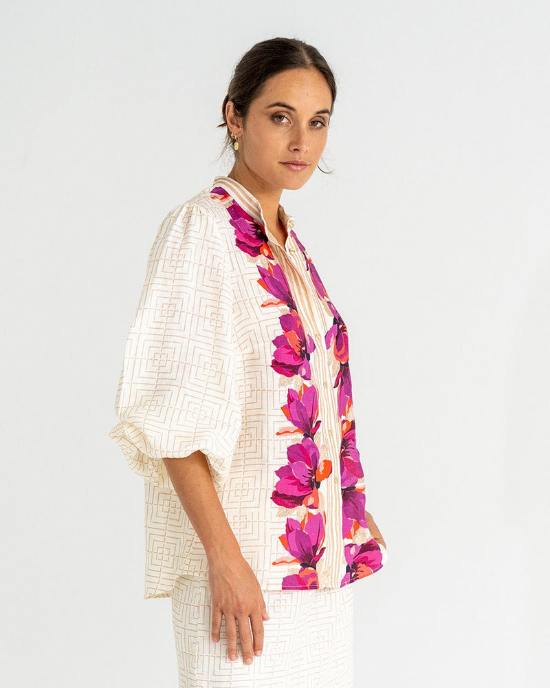 Rosa Blouse | Magnolia Print