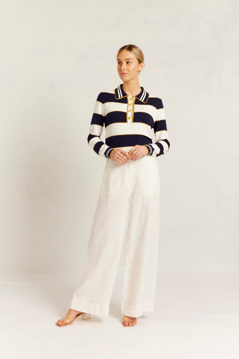 Clio Pant | Ivory