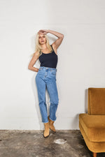 Vacay Jean | Raw Hem 70's Blue