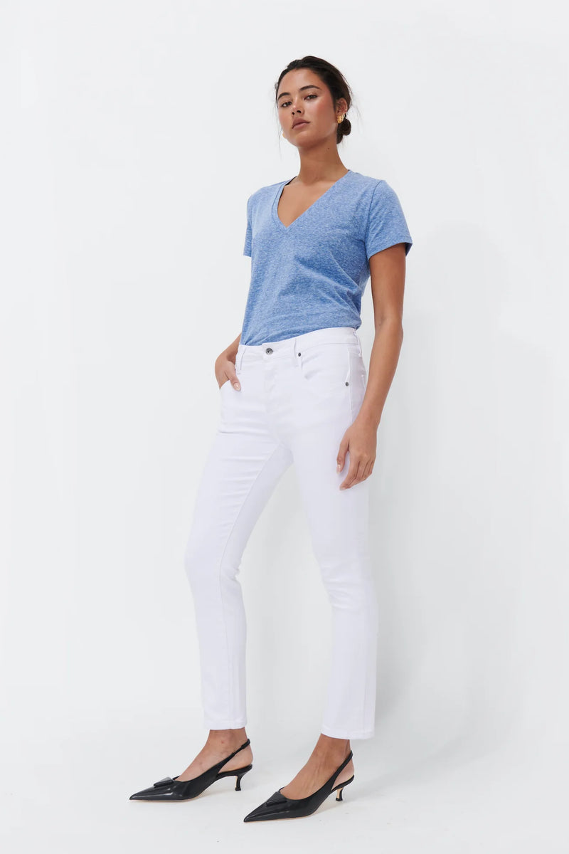 Veronica Tee | Denim Blue