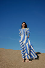 Sadie Dress Pacific Stripe