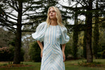 Lucinda Dress | Powder Stripe