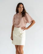 Lincoln Mini Skirt | White