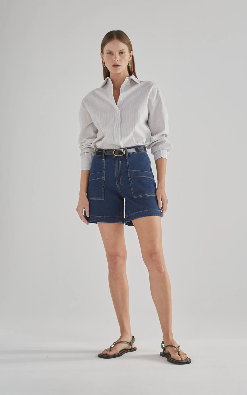 Zaplin Paris Blue Denim Shorts