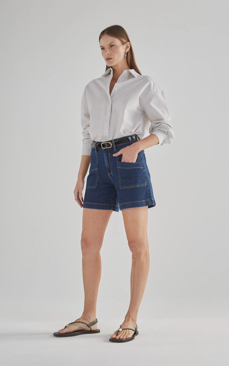 Zaplin Paris Blue Denim Shorts