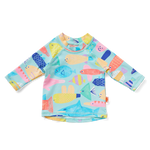 Long Sleeve Rash Vest | Rainbow Reef