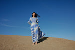 Sadie Dress Pacific Stripe