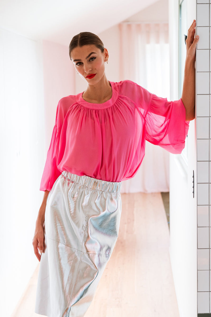 Laurent Blouse | Orchid Pink