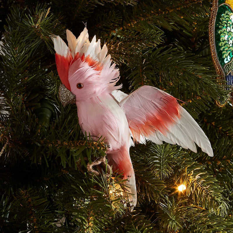 Galah Flying Bird | Pink/White