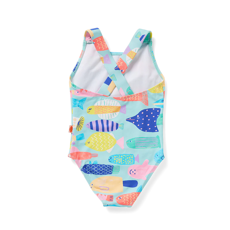 Elastic Strap Bather | Rainbow Reef