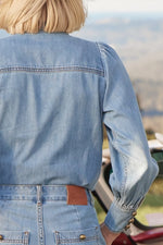 Hanker Top | Light Denim Wash