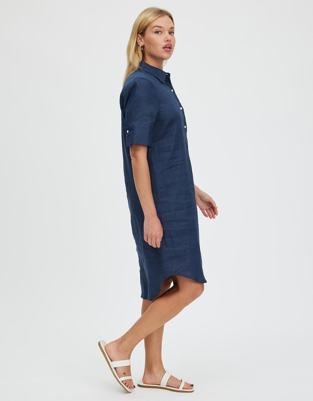 Hettie Dress | Navy