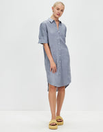 Hettie Shirt Dress | Slate