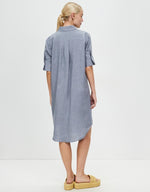 Hettie Shirt Dress | Slate