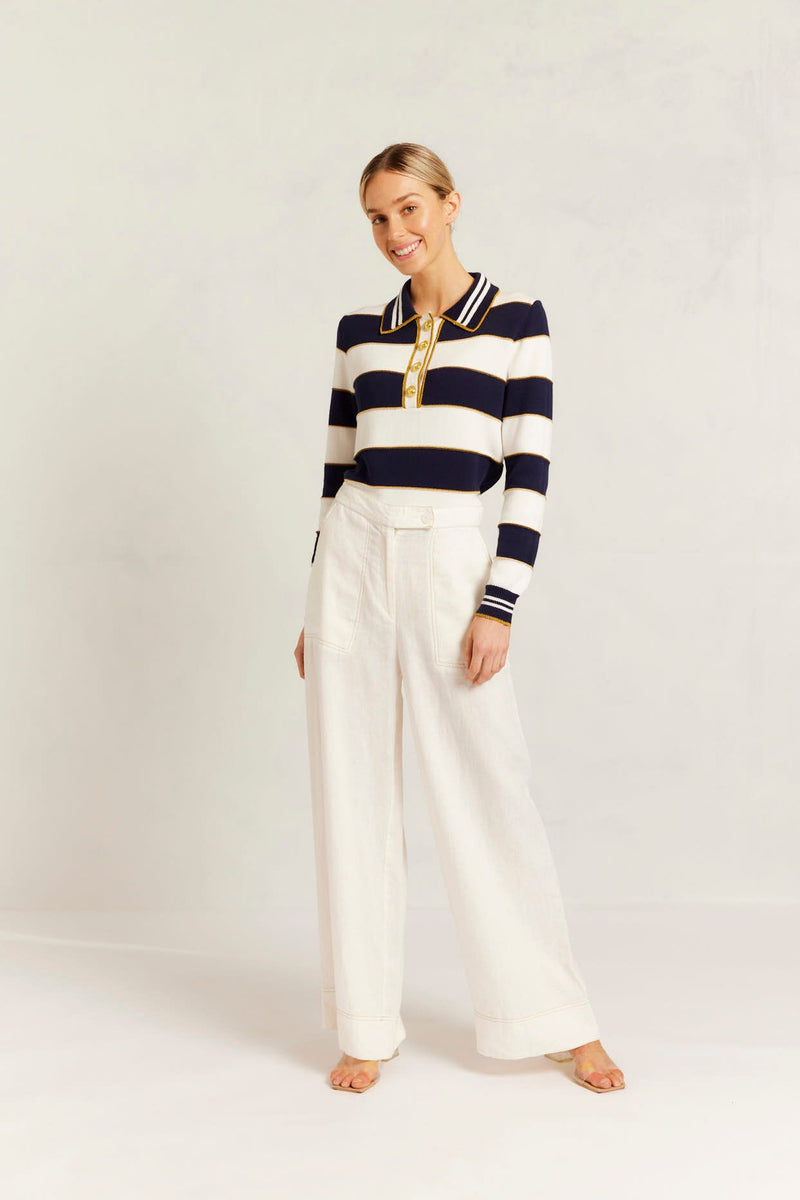 Clio Pant | Ivory