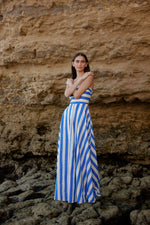 Hazel Dress Pacific Stripe