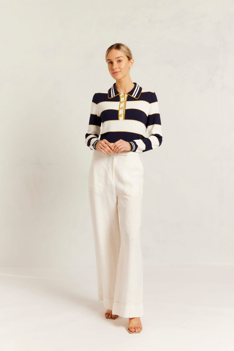 Clio Pant | Ivory