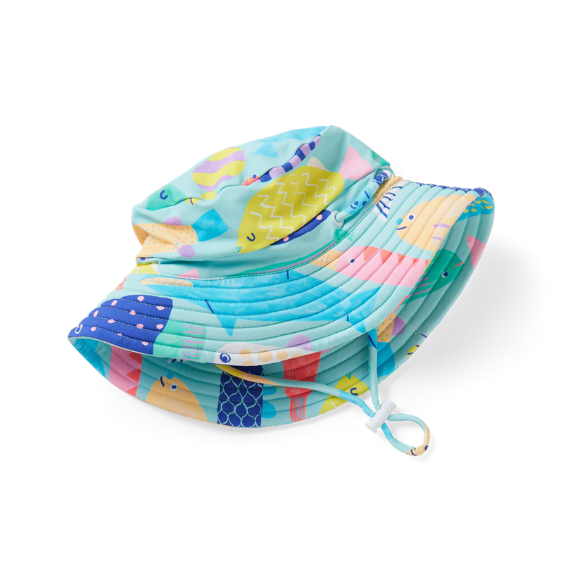 Swim Bucket Hat | Rainbow Reef