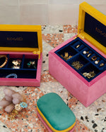 Travel Velvet Jewellery Box