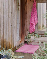 Striped Terry Bath sheet/ Beach towel