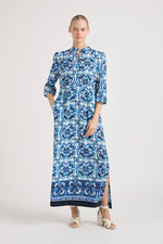 Mary Cotton Dress | Navy