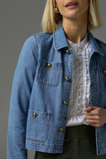 Palpable Jacket | Light Washed Denim