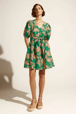 Quota Dress | K'gari palm green