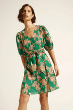 Quota Dress | K'gari palm green