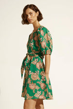 Quota Dress | K'gari palm green