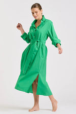 Luna Oversized Longline Dress | Bright Green