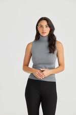 Skye Knit Top | Graphite