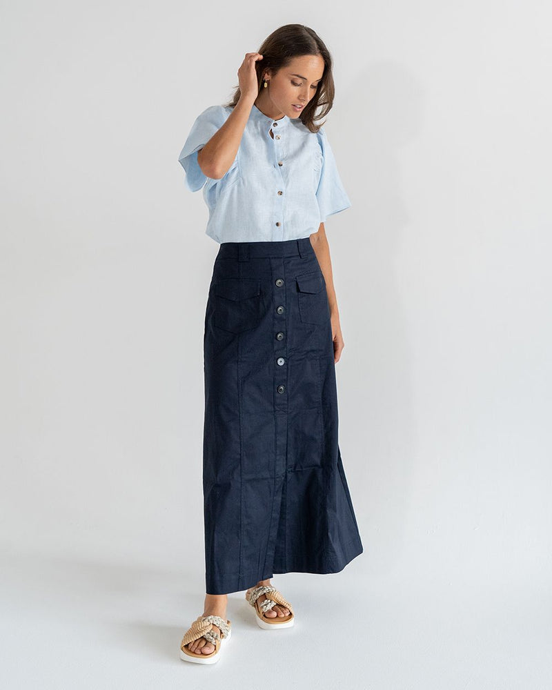 Hudson Skirt | Navy