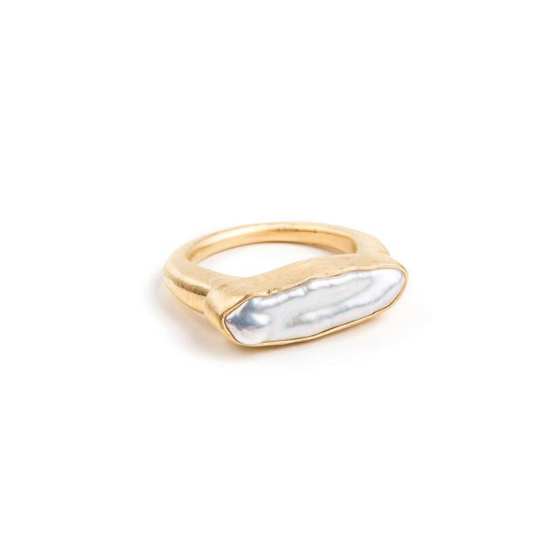 Fairley | Pearl Bar Ring